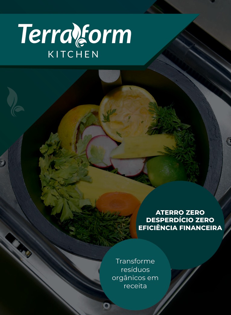 Recicladora de Resíduo Orgânico Terraform Kitchen